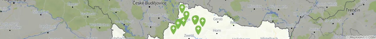 Map view for Pharmacies emergency services nearby Eisgarn (Gmünd, Niederösterreich)